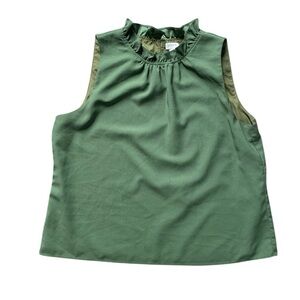 J. Crew Forest Green Tank Top XL